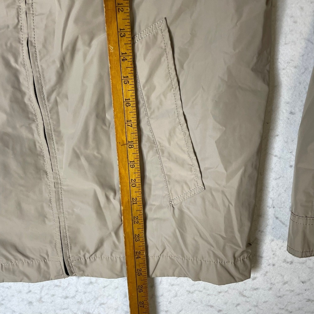 Burberry Harrington Jacket Mens Large Tan Nova Check Lining Lightweight Full Zip - Picture 7 of 15